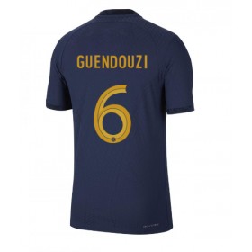 Frankrike Matteo Guendouzi #6 Hemmakläder VM 2022 Kortärmad